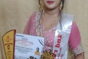 काजल  कांबळे ने सौंदर्य प्रतियोगिता मे ''मिसेस  खारघर 2022'' का खिताब जीता