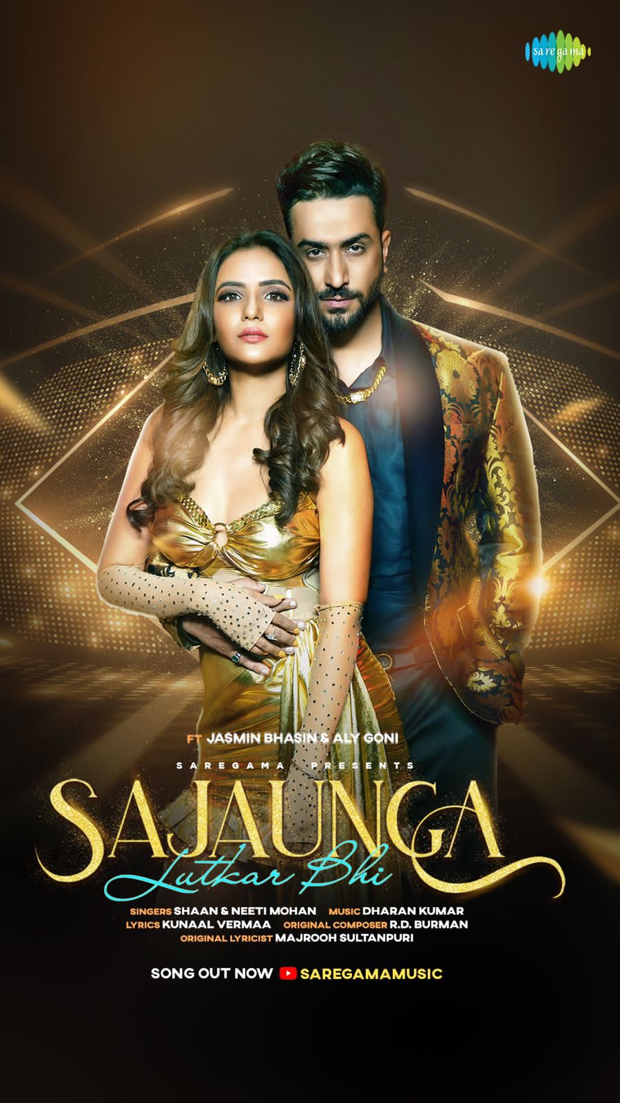 It's here! Jasmin Bhasin and Aly Goni's song, Sajaunga Lutkar Bhi is here to make you move and groove! Song Out Now on Saregama Music YouTube Channel.