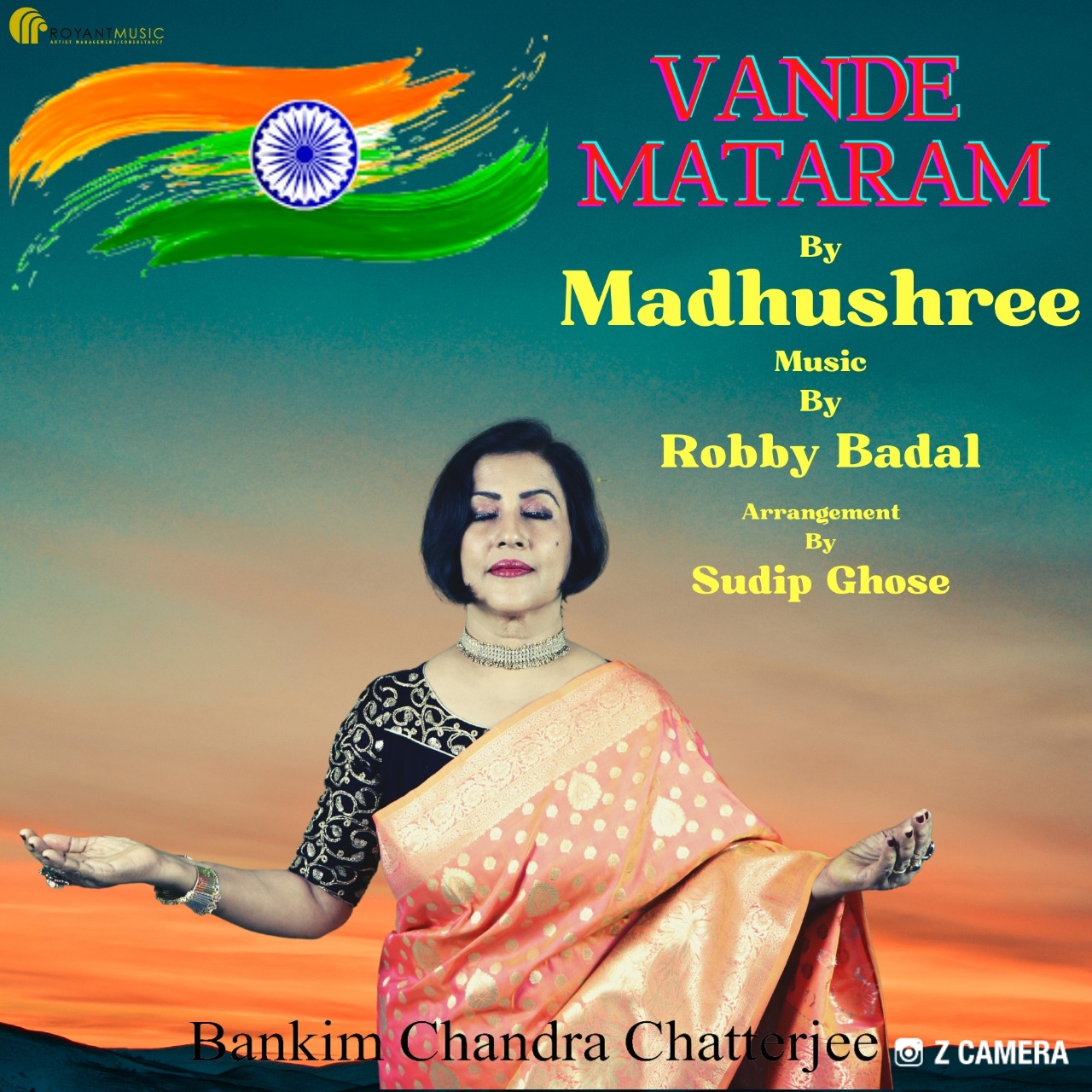 Playback singer Madhushree pays her tribute to Mother India with Vande Mataram rendition