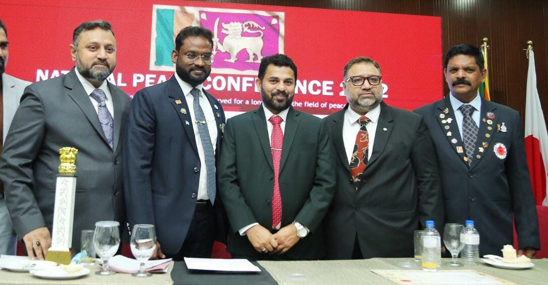 At National Peace Conference in Colombo, Srilanka
