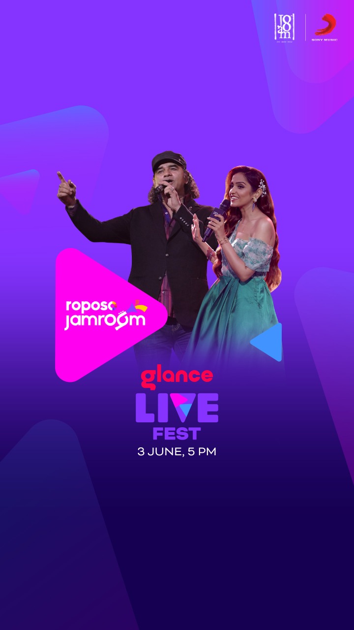 Millions of fans will get the chance to watch Mohit Chauhan, Asees Kaur, and Jasleen Royal on their smartphone lock screen at The Glance LIVE Fest