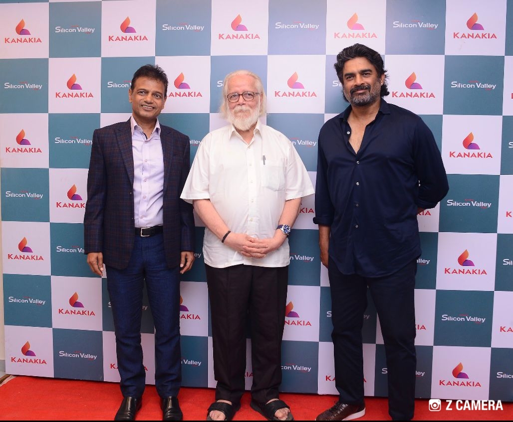 The Grand Rocket in 'Kanakia Silicon Valley' Unveiled, Rockey Boys: R Madhavan and Nambi Narayanan  cheer for the Rocket of another kind!