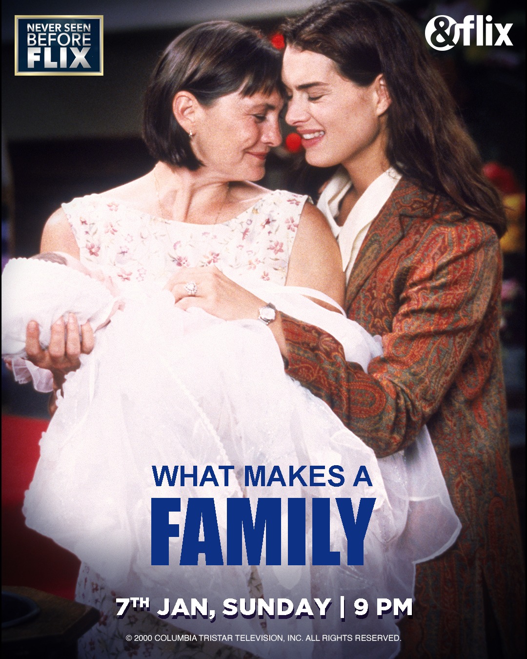Experience the heart-warming love story of two homosexual woman in “What Makes a Family” this Sunday on &flix